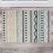 World Rug Gallery Sky Collection Bohemian Geometric Area Rug 2'x3'Blue 244BLUE2X3 - alternate 1